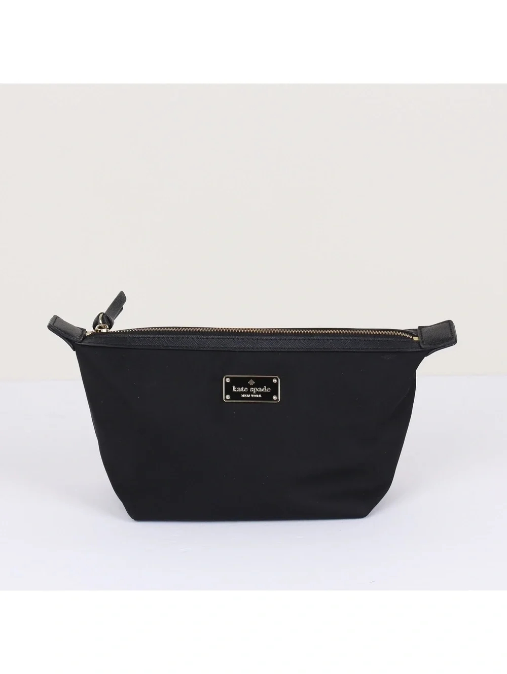 Kate Spade New York Wilson Road Jodi Black Nylon Cosmetic Makeup Bag Pouch
